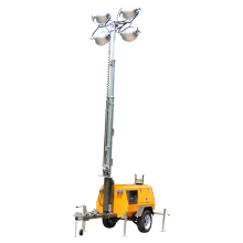 mobile light tower for rescue operation
