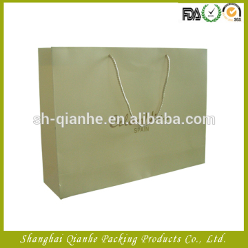printed paper handle shopping bag for clothes