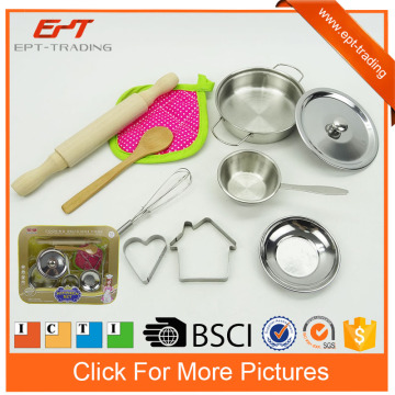 Children pretend toys kitchen cooking set toys for kids