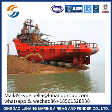 Inflatable Marine Airbag Supplier for Ship Launching and Pulling