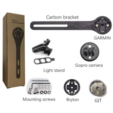 Carbon fiber bicycle speed meter stand bike computer