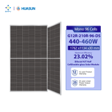 Huasun Rotterdam Warehouse: Cost-effective 440W to 460W Shingled Bifacial HJT Solar Modules in Europe