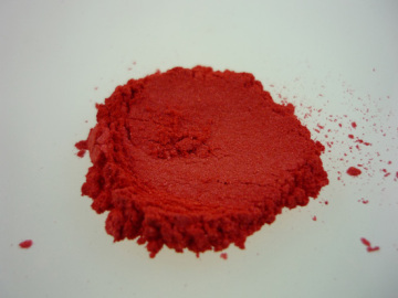 Natural Mineral Mica Powder Red Colored Pearl Pigments