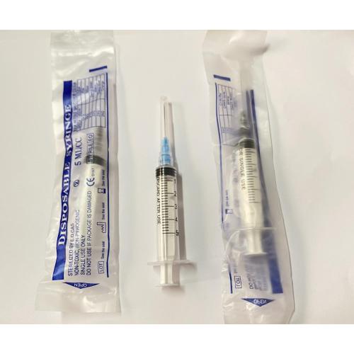 5cc Syringe Medical Untuk Penggunaan Tunggal