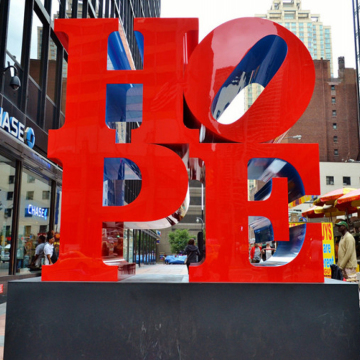 New sculpture high quality stainless steel indiana sculpture for sale