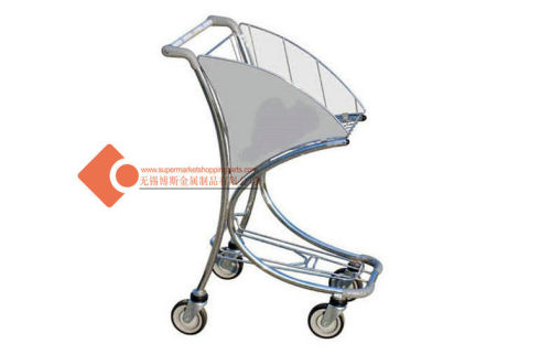 Aluminum Alloy Heavy Duty Luggage Trolley Luggage Cart With Wheels 22kg / 24kg