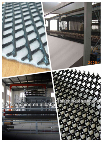 Plastic 3D composite drainage net machine