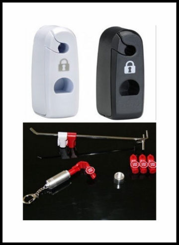 supermarket antitheft red 7mm magnetic security stop lock