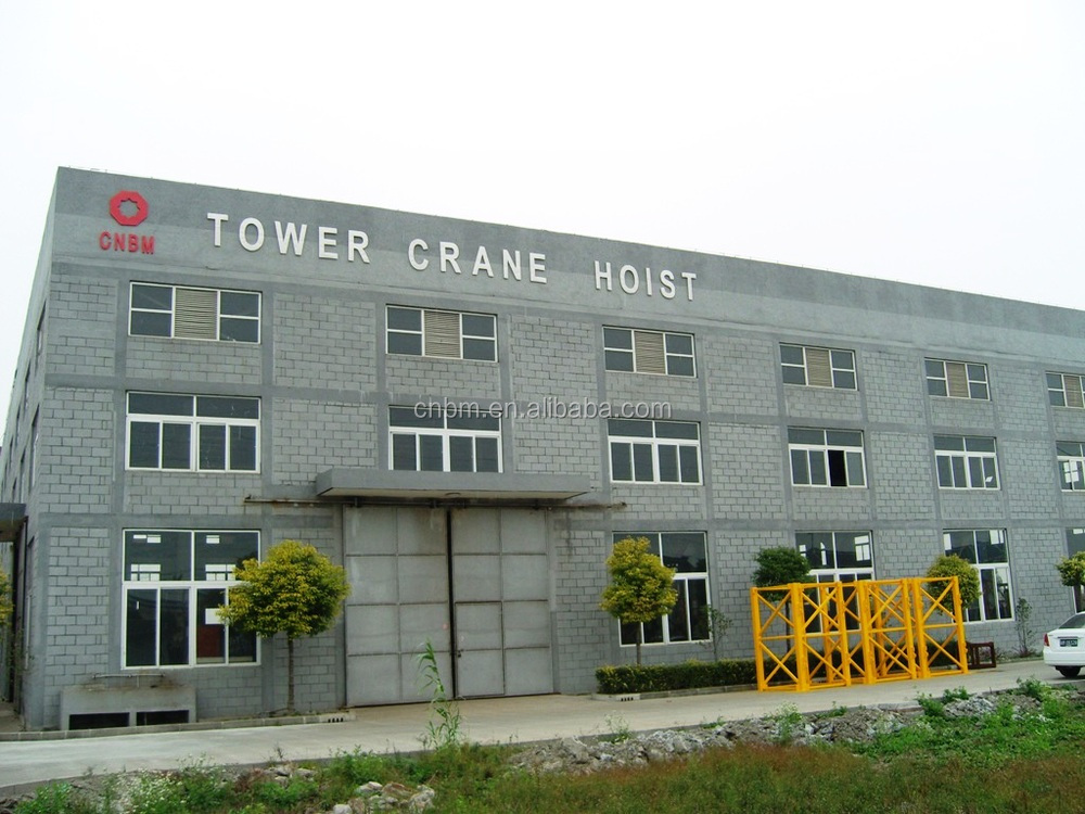 TC6014 8T self erected tower crane with CE ISO certificate