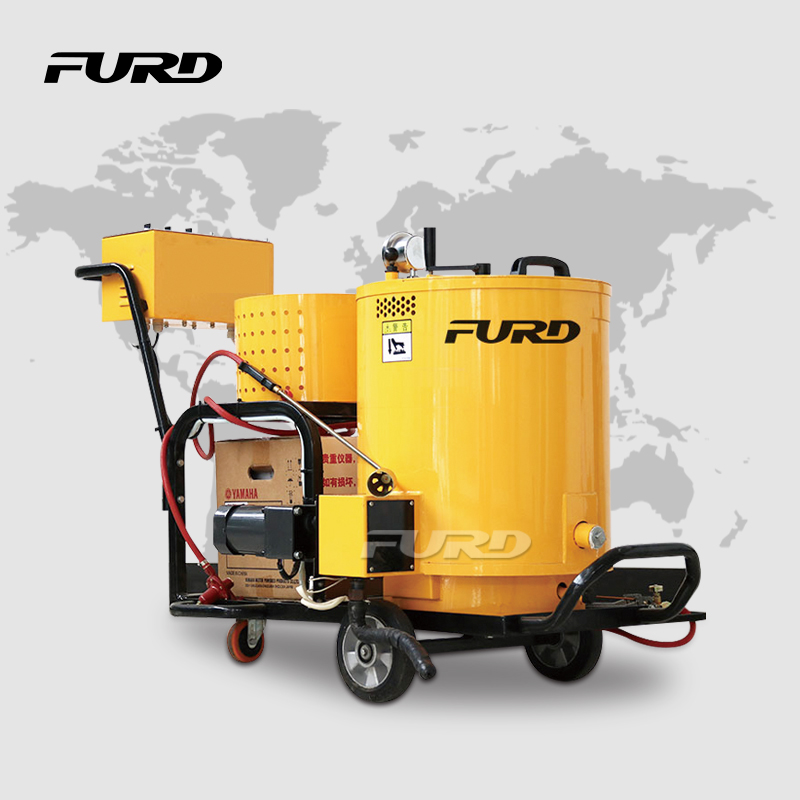 High operating efficiency 60L asphalt crack sealing repair machine