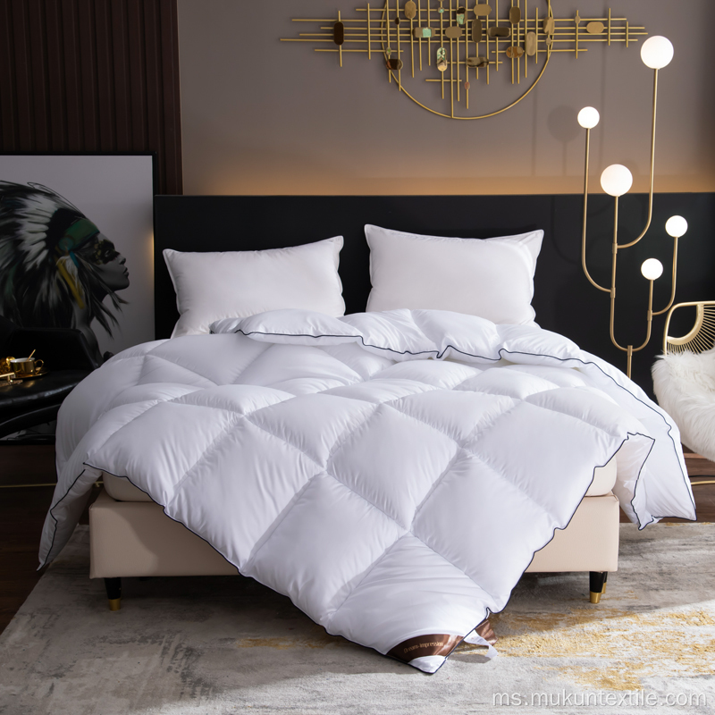 hotel mewah sisipan selimut Down Alternative Quilted Comforter