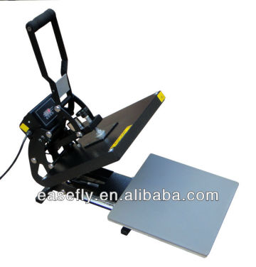 Auto open magnetic heat transfer printing machine