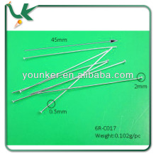 925 Sterling Silver Head Pin for jewelry making