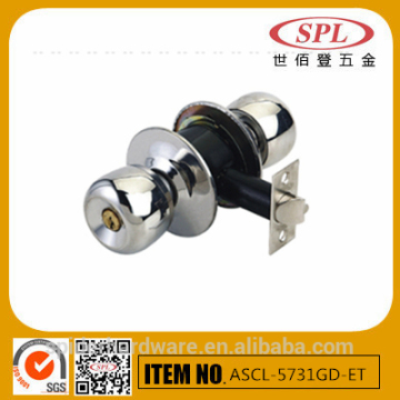 cylinder tubular knob lock
