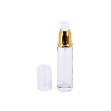 30ml Empty Glass Perfume Bottles with Golden Caps - Luxury Mini Atomizers