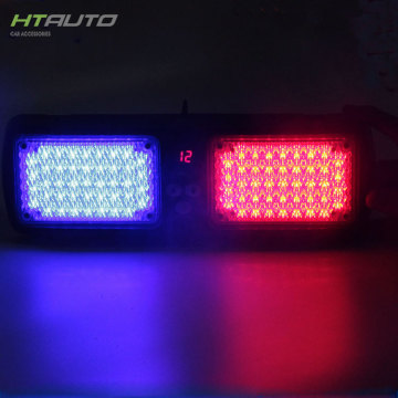 HTAUTO LED Dash/Deck/Visor Light Truck Emergency 86 LED Strobe Light