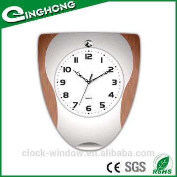 Popular new products wood frame wall clock
