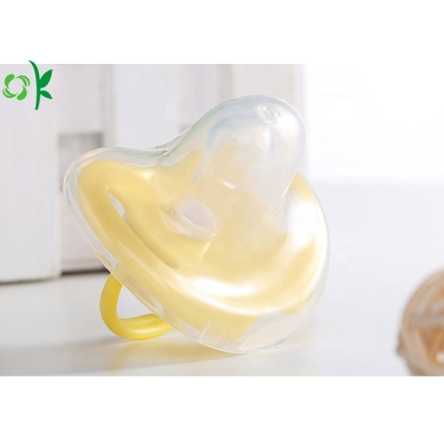 Ekologiczny silikonowy smoczek dla niemowląt bez BPA FREE