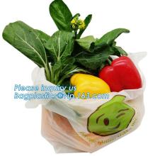 Biodegradable Compostable Grocery Shopping sacks, T-Shirt Bag for Take Out, Ok compost Home Biodegradable vegetable fruit bags