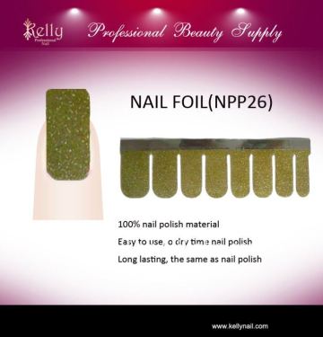 glitter nail foil nail patch