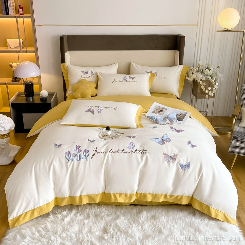 豪華なクイーンホテルコレクションの寝具セット100％綿