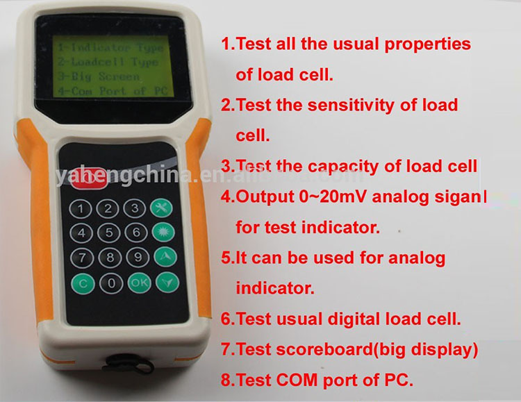 NEW functionLoad cell testing instrument sensor testing tools