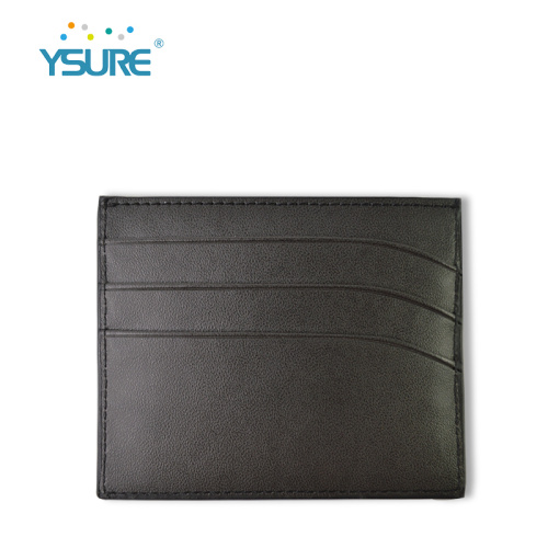 Card Holder Booklet New Men Pu Leather Business Card Holder Supplier