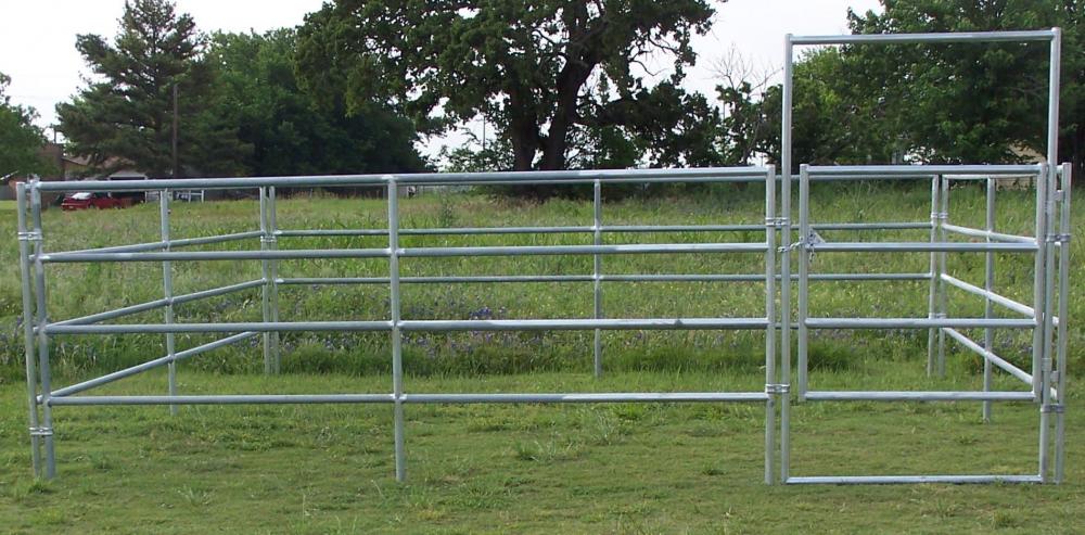 livestock metal fence panel