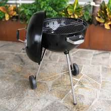 Camping Garden Barbeque Charcoal Kettle Barbecue Grill Black Outdoor Smoker Apple Charcoal Bbq Grill