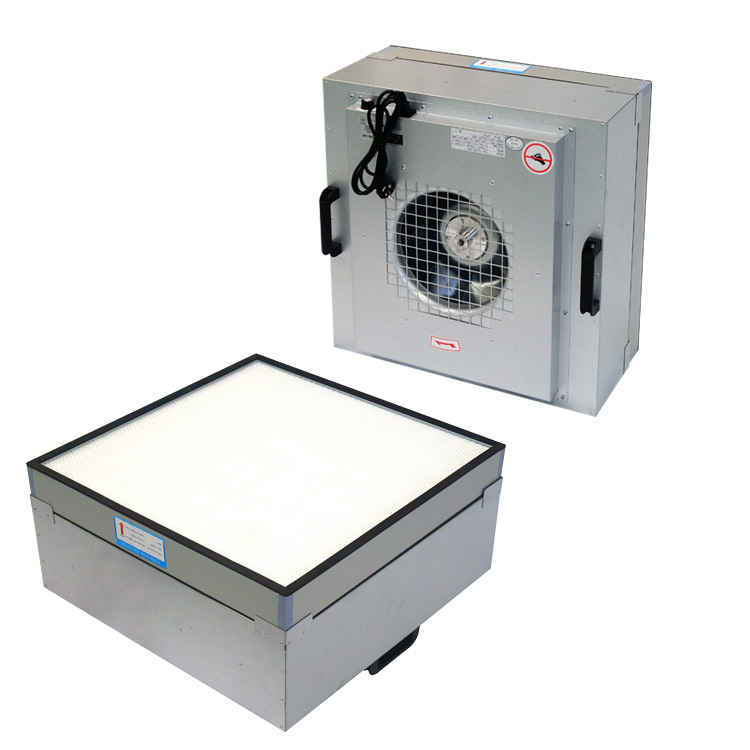 H14 HEPA Filter Fan Filter Unit CE FFU Used On The Top Of Room