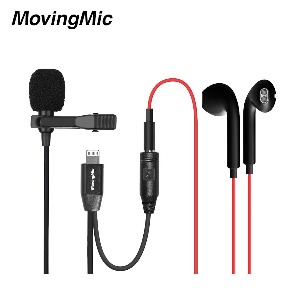 Factory Custom Lavalier Condenser Smart Microphone For Iphone Recording