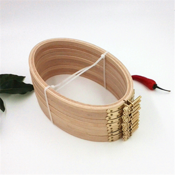 8 inch Eco-friendly Wooden Embroidery Hoops Wholesale Factory