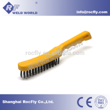 Plastic Handle Stainless Steel Wire Brush