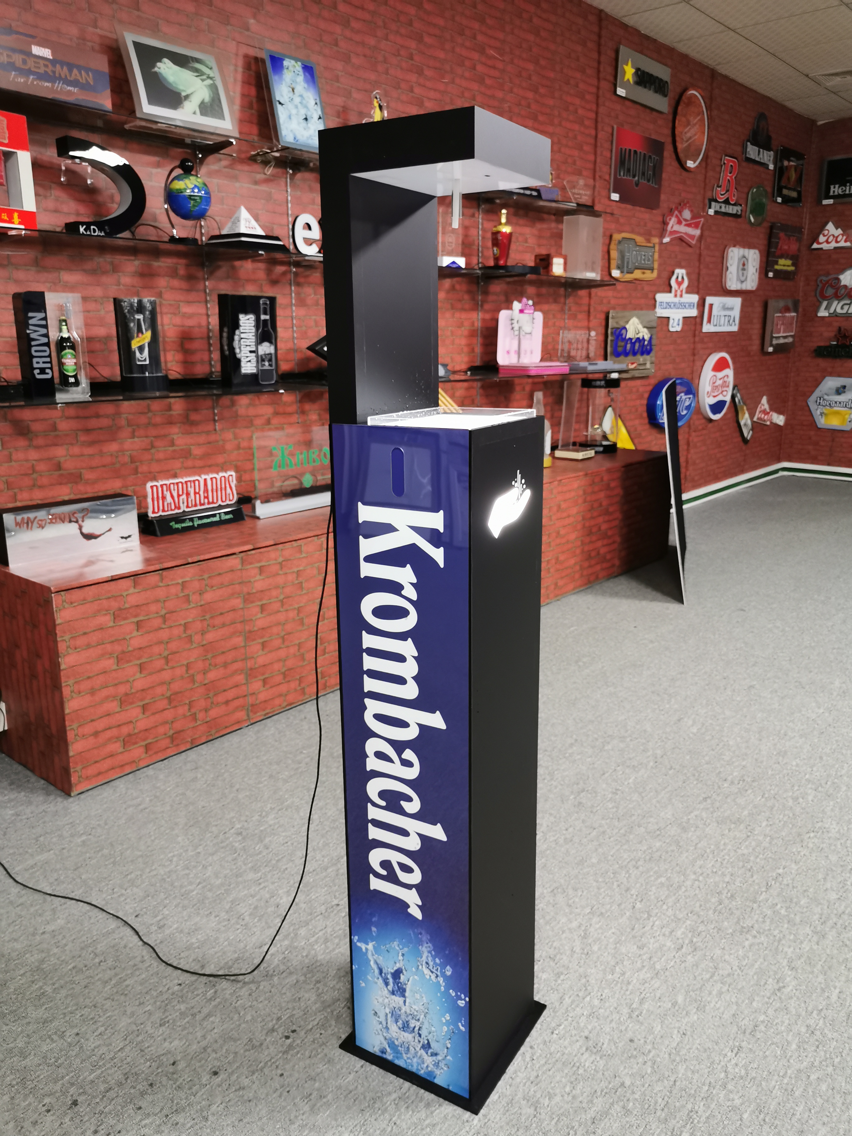 Floor Sanitizer Dispenser Stand