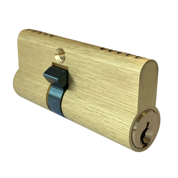 Double Open Copper Euro Profile Door Lock Cylinder