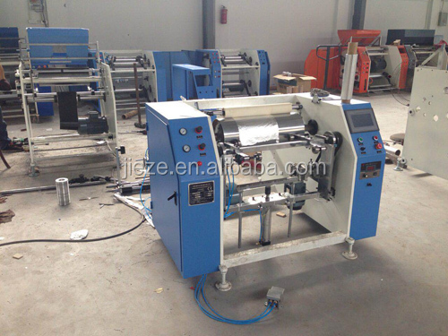 Aluminium Foil Roll/Cling Film Roll Rewinder Machine