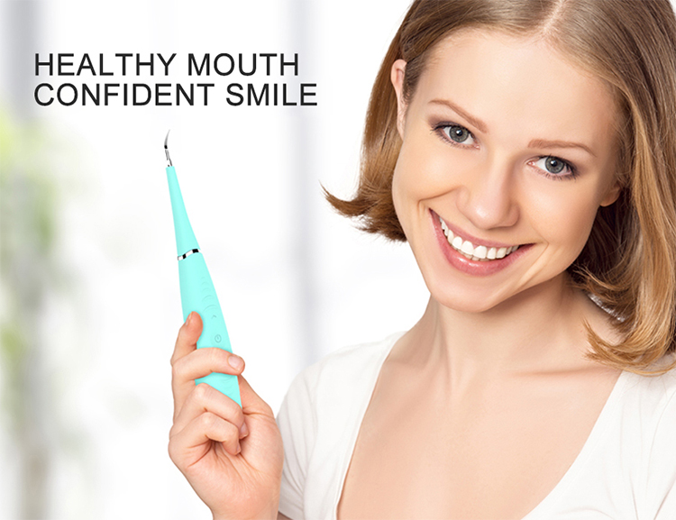 Mini Ultrasonic Electric Tooth Cleaner Portable Chargeable Waterproof teeth cleaning machine