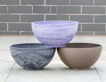 Bowl Shaped Round Flower Pot