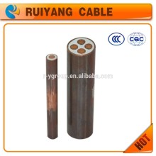 Copper sheathed mineral insulated cable