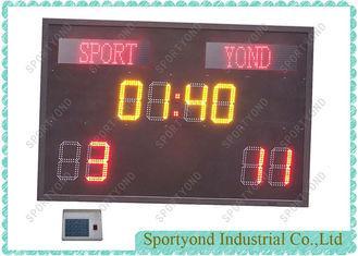 Single Sided Electronic Football Score Boards Energy Saving