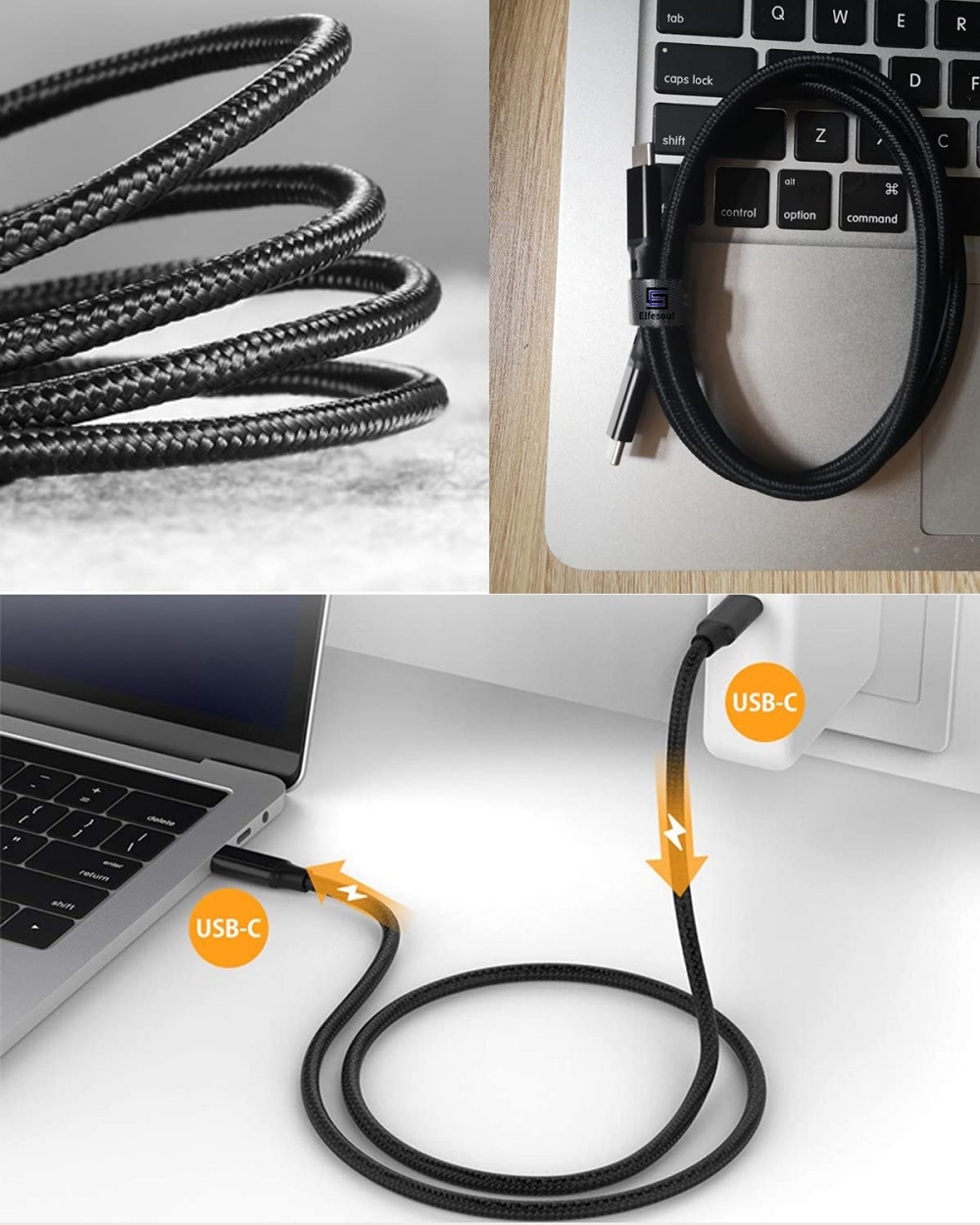 USB C 10Gbps USB 3.1 Gen 2 Cable