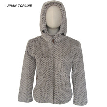 Veste en fausse fourrure pour femmes Hoodies de loisirs Veste causale