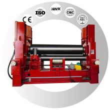 High-Accuracy Hydraulic CNC Tube 3-Roller Plate Rolling Machine