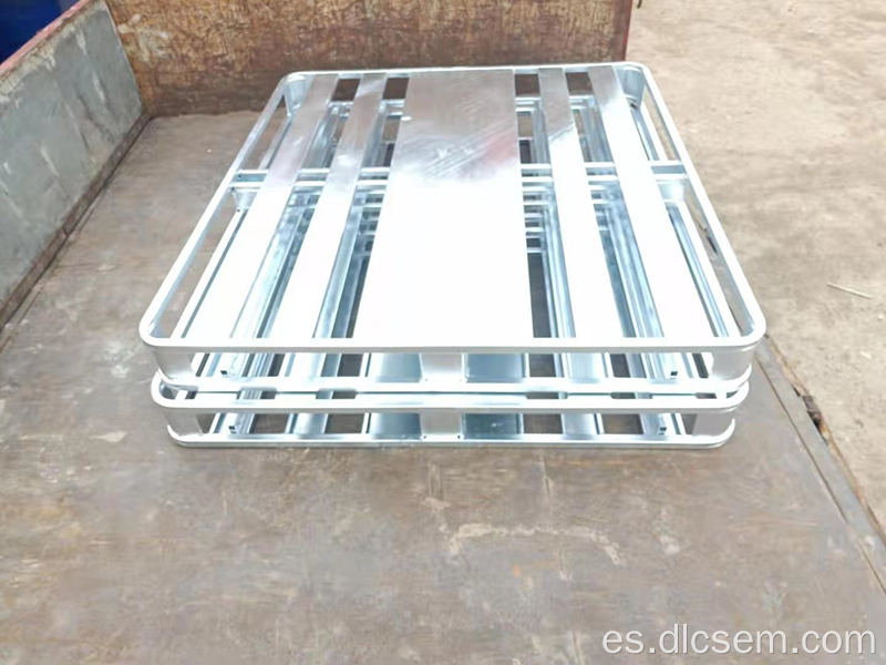 Paleta de acero de metal galvanizado