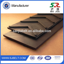Various Type Patterned Chevron Rubber Conveyor Belt Selection