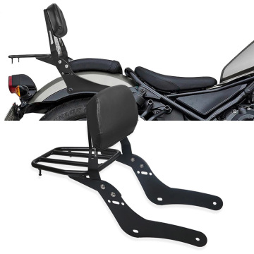 YD-MHB-642 Motorcycle Backrest Sissy Bar & Luggage Rack For Honda Rebel CMX 300 500 2017-2022