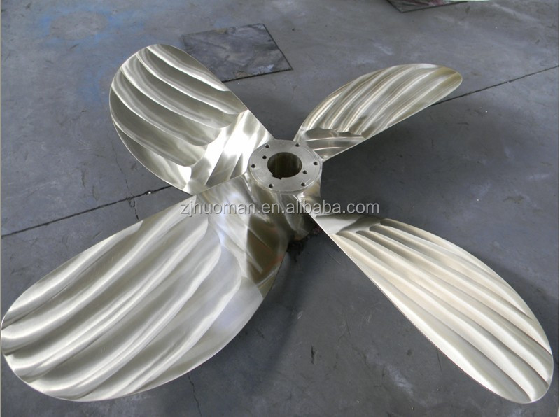 Ship fixed pitch 4 blades propeller (FPP) solas boat propeller