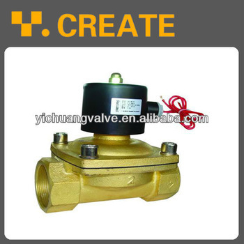 Brass solenoid valve