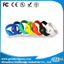 China factory Electronic Locker Key Waterproof Id Bracelets Swimming Wristbands