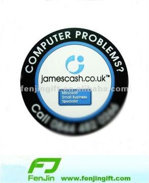 Pvc rubber coffee cup mats